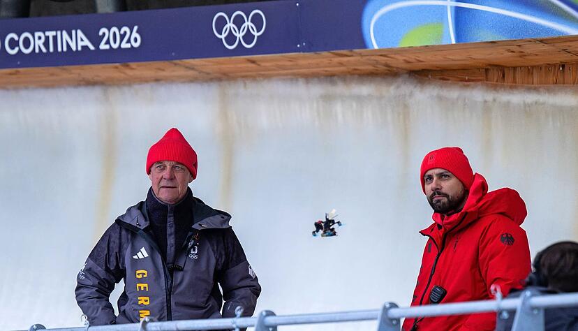 Da liegt was in der Luft? Da fliegt was in der Luft! Die Drohnen liefern spektakul&auml;re Aufnahmen von Olympia, doch das gef&auml;llt im Rodel-Lager nicht jedem.