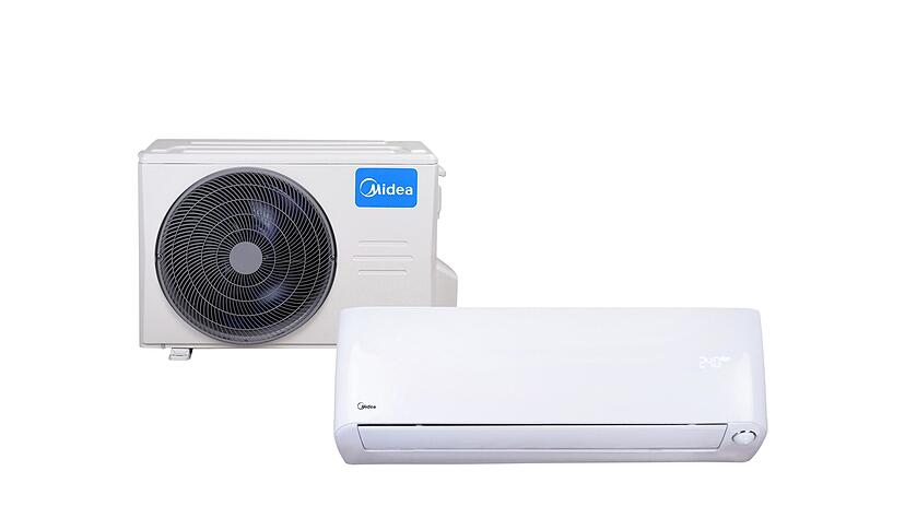 Starkes Gerät aus dem Test 2024: Das Modell von Midea mit einer Kühlleistung von 2,5 kW konnte im Vergleich die Raumtemperatur besonders schnell absenken. Starkes Gerät aus dem Test 2024: Das Modell von Midea mit einer Kühlleistung von 2,5 kW konnte im Vergleich die Raumtemperatur besonders schnell absenken.