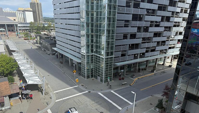 In der Innenstadt ist es am Tag vor dem Treffen ruhig.