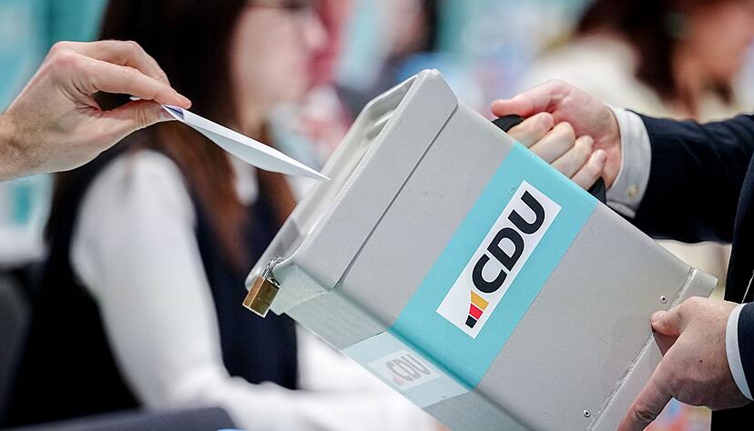 Die CDU stimmt beim Parteitag &uuml;ber zahlreiche Antr&auml;ge ab.