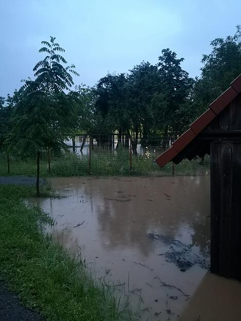 Eppingen: Starkregen führt zu Überflutungen