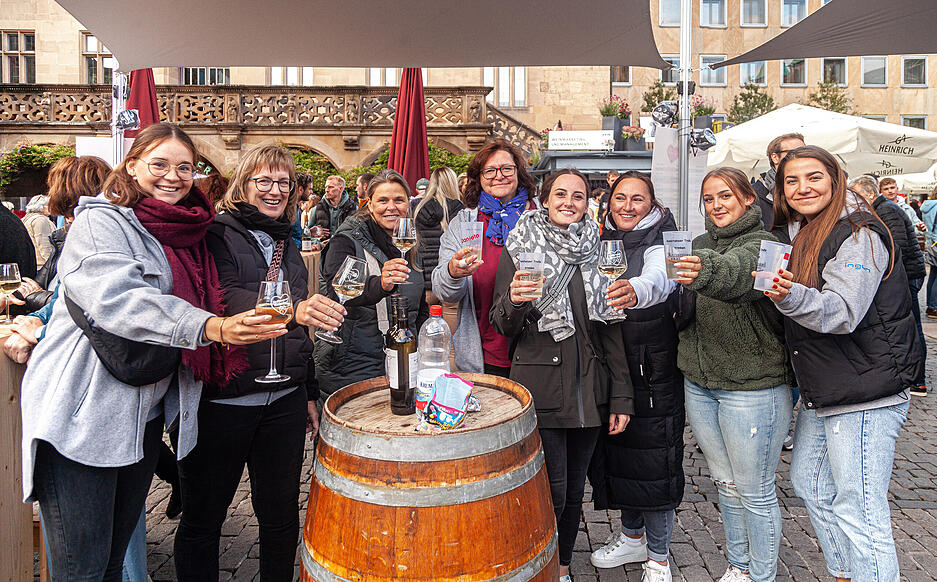 Weindorf-Finale am Samstag: Die schönsten Bilder vom Heilbronner Fest