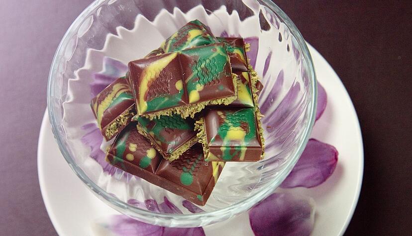 Gar nicht exquisit: Statt feinsten Zutaten fanden die Experten der &laquo;Stiftung Warentest&raquo; Schimmelpilzgifte und Fettschadstoffe in Dubai-Schokolade.