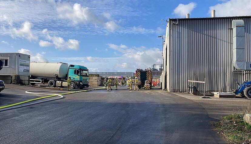 In der Austraße (Landkreis Heilbronn) hat es am Dienstagvormittag gebrannt.