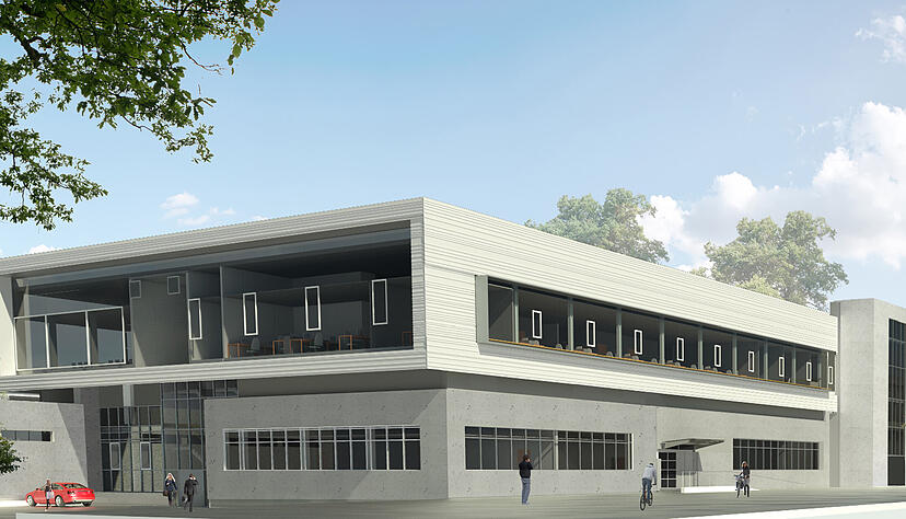 Wichtiger Teil der 20 Millionen Euro Investition wird die Vergr&ouml;&szlig;erung der Elektronikentwicklung sein. Visualisierung: EBM-Papst