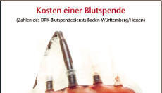 Lebensrettendes Blut darf nicht käuflich sein