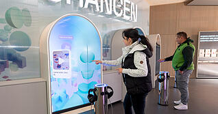 KI-Chancen, darum geht es im KI-Pavillon der Experimenta, hier ein Archivbild. Doch in Deutschland werden die Risiken häufig stark betont, was wiederum zu großer Skepsis gegenüber der Technologie führt.