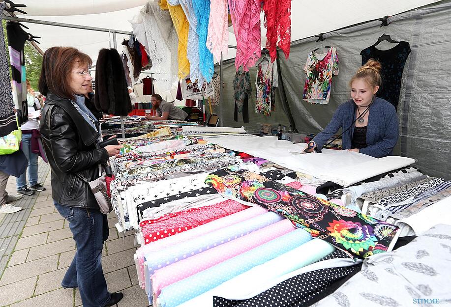 Deutsch-holl&auml;ndischer Stoffmarkt Heilbronn | 04.06.