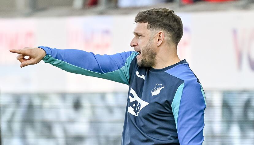 Co-Trainer Moritz Volz stand f&uuml;r den erkrankten Chefcoach Christian Ilzer in der Verantwortung.