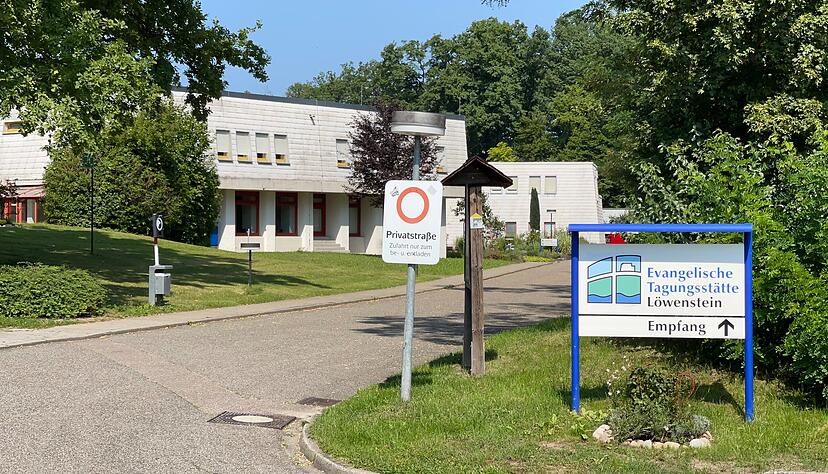 Der Campus der Tagungsst&auml;tte L&ouml;wenstein ist idyllisch gelegen.