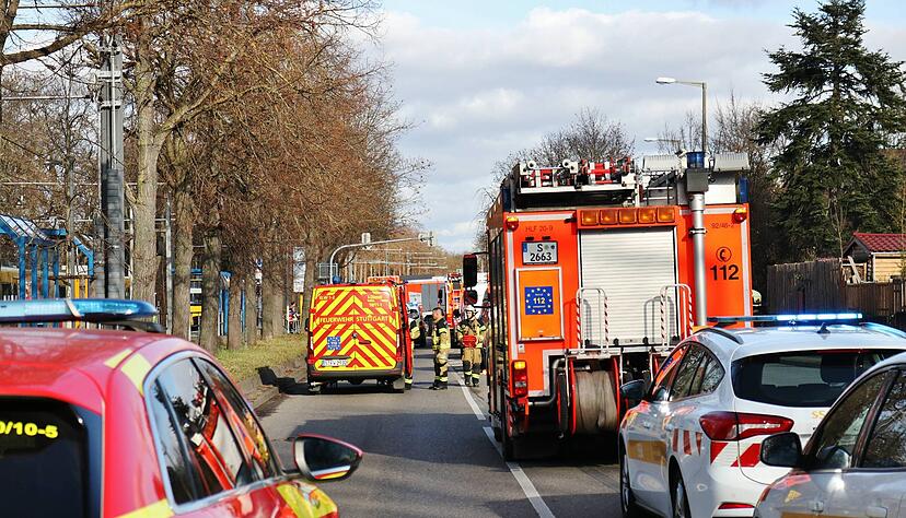 In Stuttgart kam es am Freitag zu einem Großeinsatz von Rettungskräften.