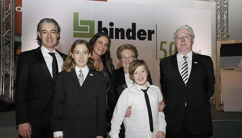 Fühlte sich stets als Neckarsulmer: Franz Binder (re.).
Foto: Archiv/Klotz