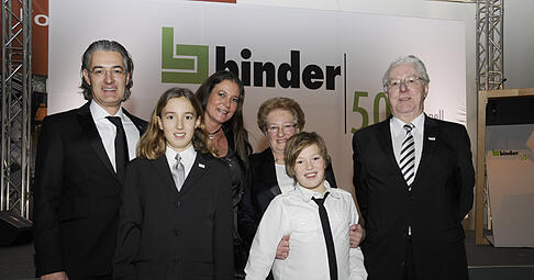 Fühlte sich stets als Neckarsulmer: Franz Binder (re.).
Foto: Archiv/Klotz