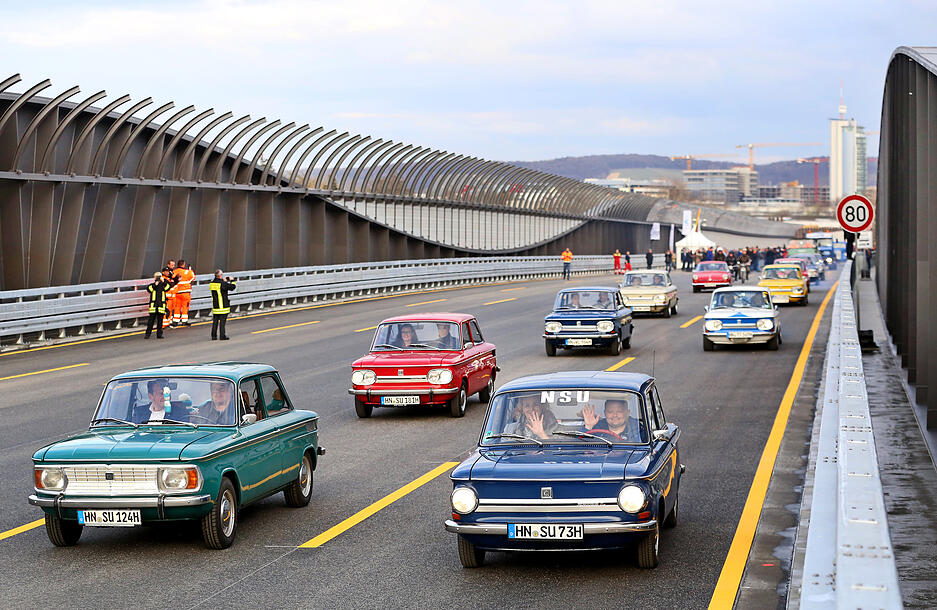 Eröffnung Neckartalübergang A6