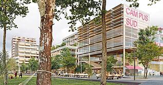 So planen die Berliner B&uuml;ros Robertneun Architekten und Sinai Landschaftsarchitekten den Bereich zwischen Mannheimer Stra&szlig;e, Bleichinselbr&uuml;cke, Neckar und Untere Neckarstra&szlig;e.