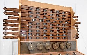 1634: Rechenmaschine, erfunden von Wilhelm Schickard