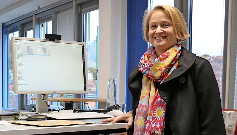 Elisabeth Giesen steuert die hiesige Agentur für Arbeit. Ihr Gebiet umfasst die Kreise Hohenlohe, Schwäbisch Hall, Main-Tauber und Neckar-Odenwald.
Foto: Archiv/Reichert Elisabeth Giesen steuert die hiesige Agentur für Arbeit. Ihr Gebiet umfasst die Kreise Hohenlohe, Schwäbisch Hall, Main-Tauber und Neckar-Odenwald.
Foto: Archiv/Reichert