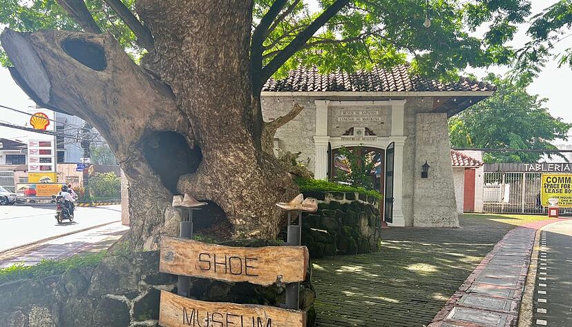 Das Schuhmuseum befindet sich in einem Geb&auml;ude aus der spanischen Kolonialzeit.