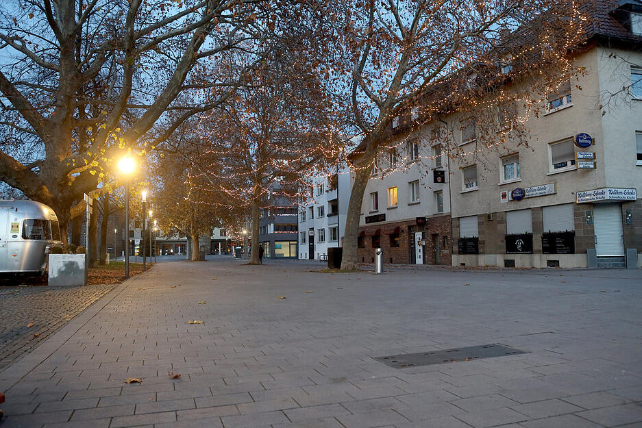 Leere Heilbronner Innenstadt - schon vor den Ausgangsbeschränkungen Leere Heilbronner Innenstadt - schon vor den Ausgangsbeschränkungen
