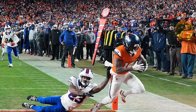 Die Touchdowns der Broncos kamen zur rechten Zeit. Die Touchdowns der Broncos kamen zur rechten Zeit.