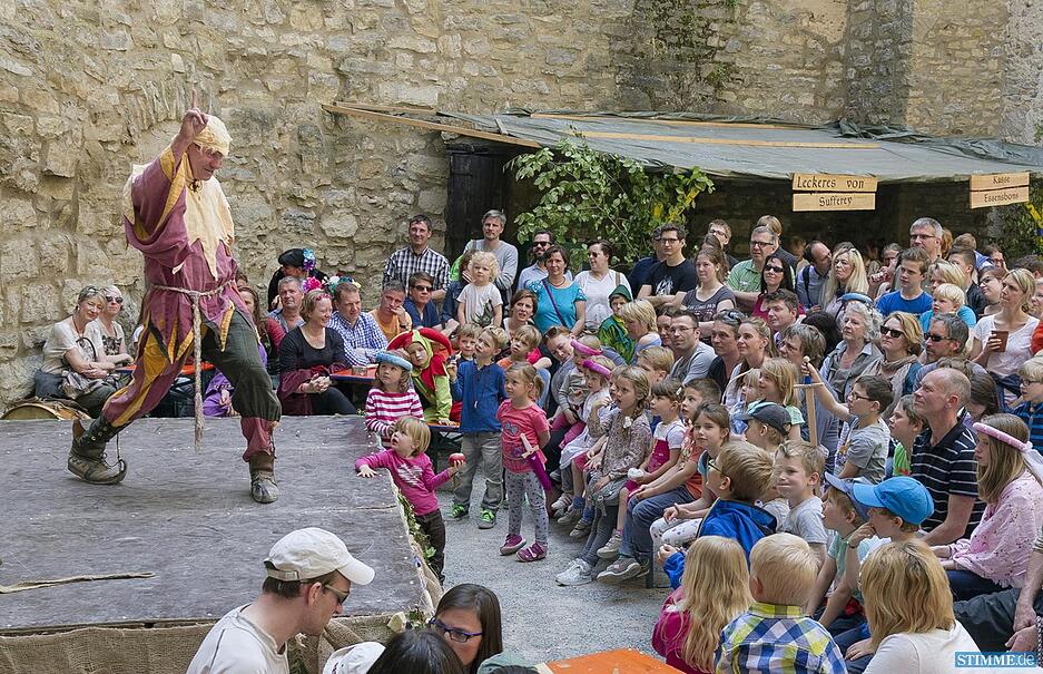 Mittelaltermarkt Burg Guttenberg, Ha&szlig;mersheim