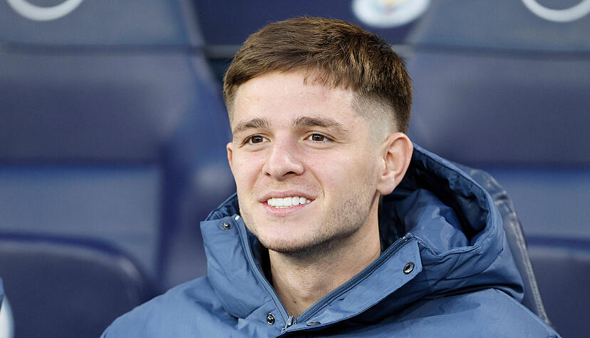 James McAtee soll das Interesse des VfB Stuttgart geweckt haben. Er ist 2002er Jahrgang und könnte Enzo Millot beerben.