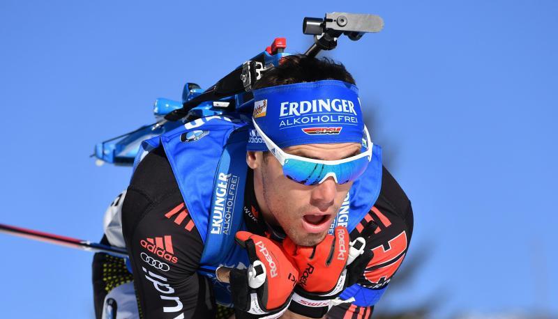 Simon Schempp holte sich im vorletzten Saisonrennen Rang elf. Foto: Martin Schutt