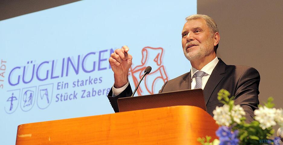 Amtseinf&uuml;hrung B&uuml;rgermeister G&uuml;glingen | 5. Mai