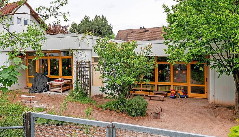 Das Geb&auml;ude der Kita Lotte Lemke in Horkheim soll abgerissen und durch einen Neubau ersetzt werden.
Foto: Mario Berger