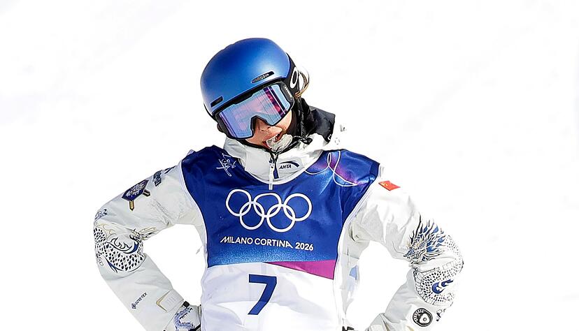 Eileen Gu muss sich mit Platz zwei begnügen. Eileen Gu muss sich mit Platz zwei begnügen.