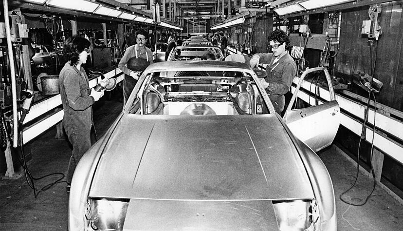 Vor 50 Jahren lief der erste Porsche 924 aus Neckarsulmer Fertigung vom Band.