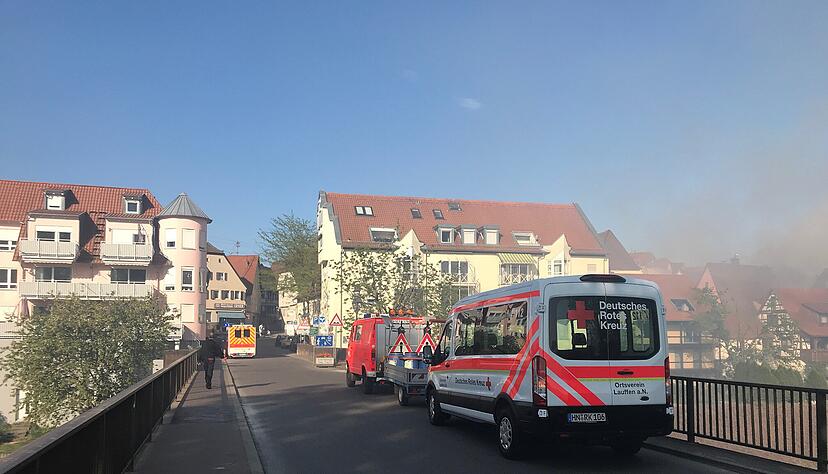 Brand in Lauffen
