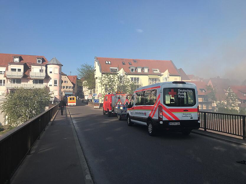 Brand in Lauffen