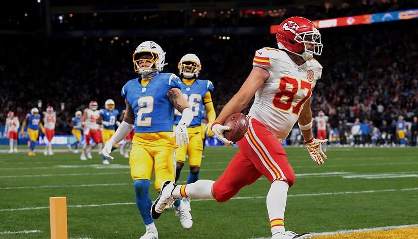 Kelce hatte einen schönen Touchdown, ansonsten aber nicht viel Grund zum Jubeln.