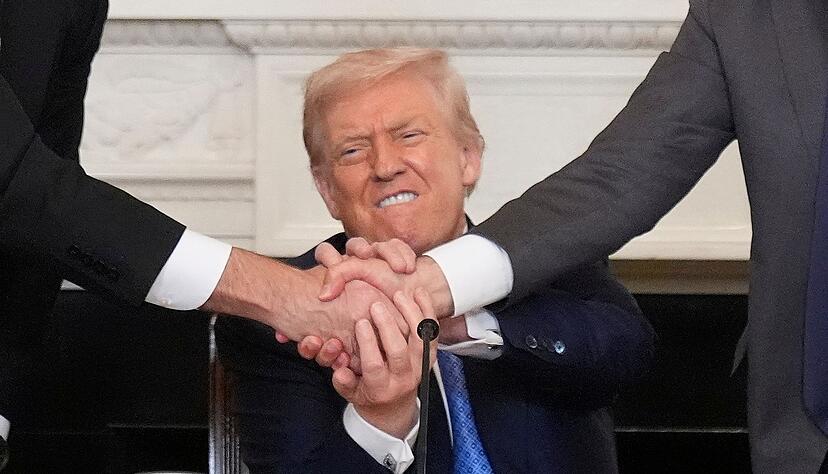 US-Pr&auml;sident Donald Trump br&uuml;stet sich immer wieder, schon mehrere Kriege und gro&szlig;e Konflikte beendet zu haben. (Archivbild)