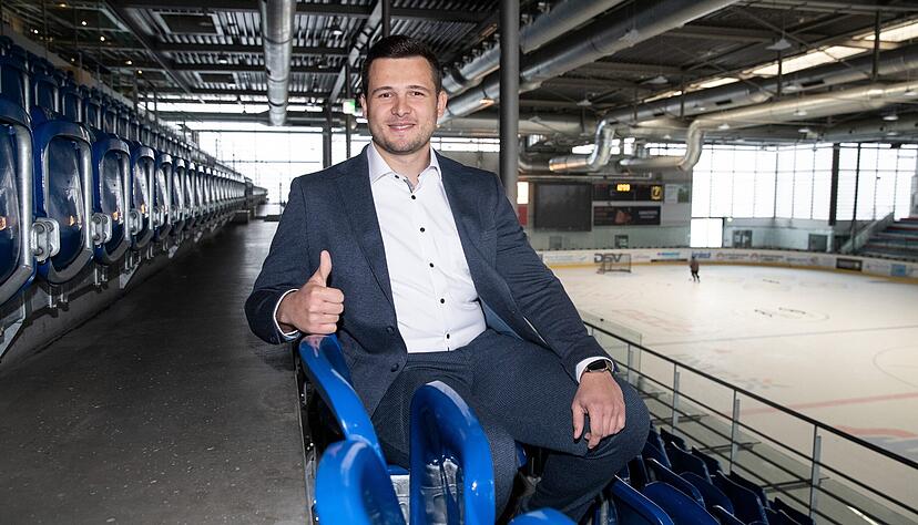 Falken-Geschäftsführer Marco Merz legt seinen Posten beim Eishockey-Oberligisten nieder.