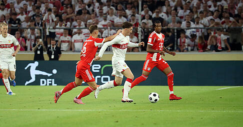 Ein Wechsel von Angelo Stiller ist nicht unmöglich. Unter anderem zählt der FC Bayern München als Interessent.