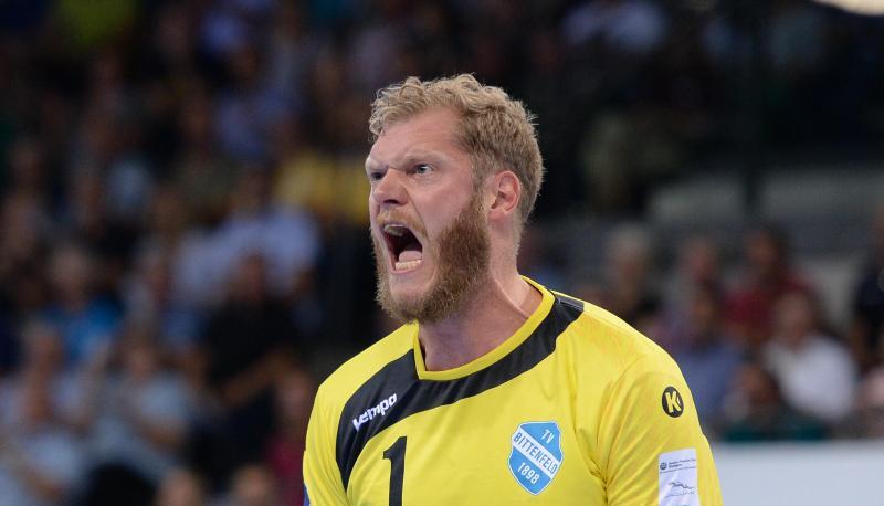 Torwart Johannes Bitter wird dem TVB&nbsp;Stuttgart lange fehlen. Foto: Deniz Calagan