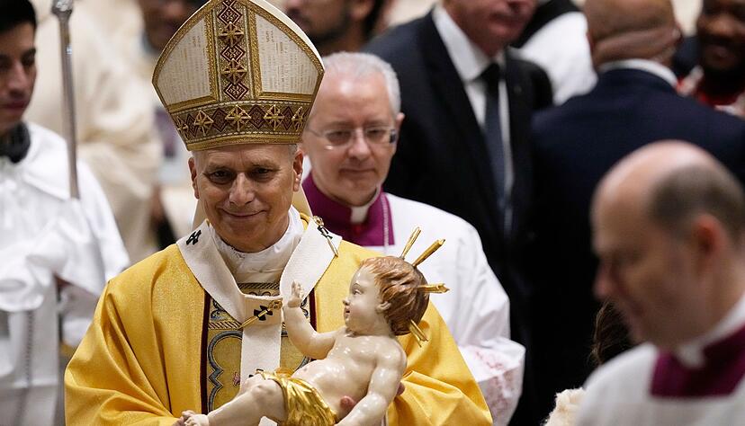 Auch die Messe an Heiligabend im Petersdom war eine Premiere f&uuml;r Leo.