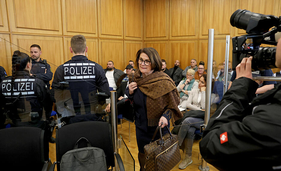 Raser-Prozess am Landgericht Heilbronn: Blick in den Gerichtssaal, kurz bevor das Urteil fällt.
