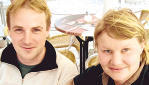 Andreas Peylo und Anne Meents genießen den Feierabend im Schümli. Andreas Peylo und Anne Meents genießen den Feierabend im Schümli.