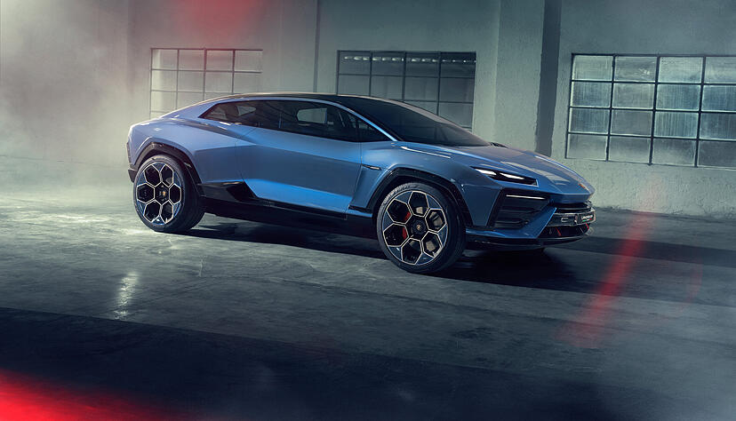 Keilförmig und schnell, soweit typisch Lamborghini. Doch die Serienfassung des Lanzador soll 2028 das erste reine E-Auto der italienschen Audi-Tochter werden.