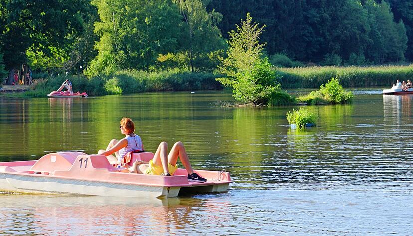 Der Finsterroter See ist aufgrund seiner schlechten Wasserqualität offiziell kein Badesee mehr. Bereits 2016 wurde ein Badeverbot ausgesprochen.