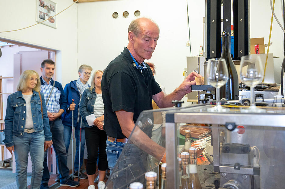 Lesersommer Sektkellerei Stengel in Gellmersbach