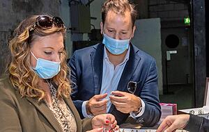 Auch verschiedene Juweliere mit Ehering-Angeboten waren vertreten.