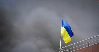 Die Ukraine macht sich auf eine unruhige Nacht gefasst. (Archivbild)