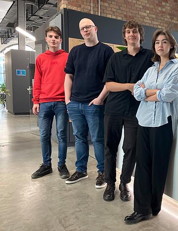 Mischung aus Facebook, Tamagotchi und dem 42-Intranet: Studenten der Programmierschule 42 haben beim Hackathon eine interaktive Plattform programmiert.