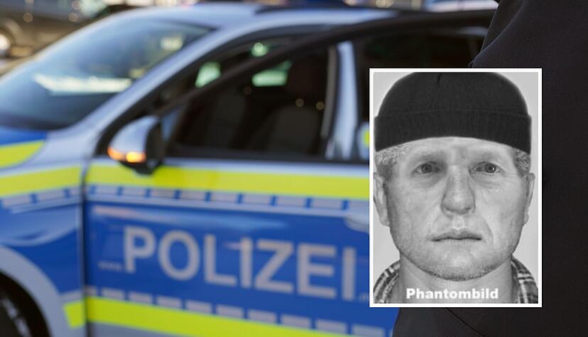Nachdem ein Unbekannter eine Frau in T&uuml;bingen entf&uuml;hrt hat, sucht die Polizei ihn nun mit einem Phantombild.