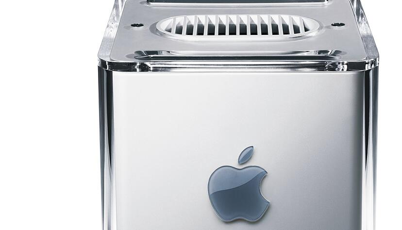 2000: Der Designcomputer G4 Cube aus dem Jahr 2000 war damals den meisten Usern zu teuer. 2000: Der Designcomputer G4 Cube aus dem Jahr 2000 war damals den meisten Usern zu teuer.
