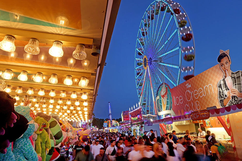 Volksfest Heilbronn, letzter Tag 2022